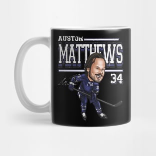 Auston Matthews Toronto Cartoon Mug